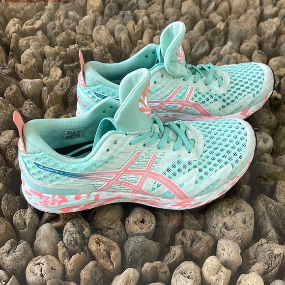ASICS gel-noosa tri 12 fresh ice/guava color - Picture 2 of 8